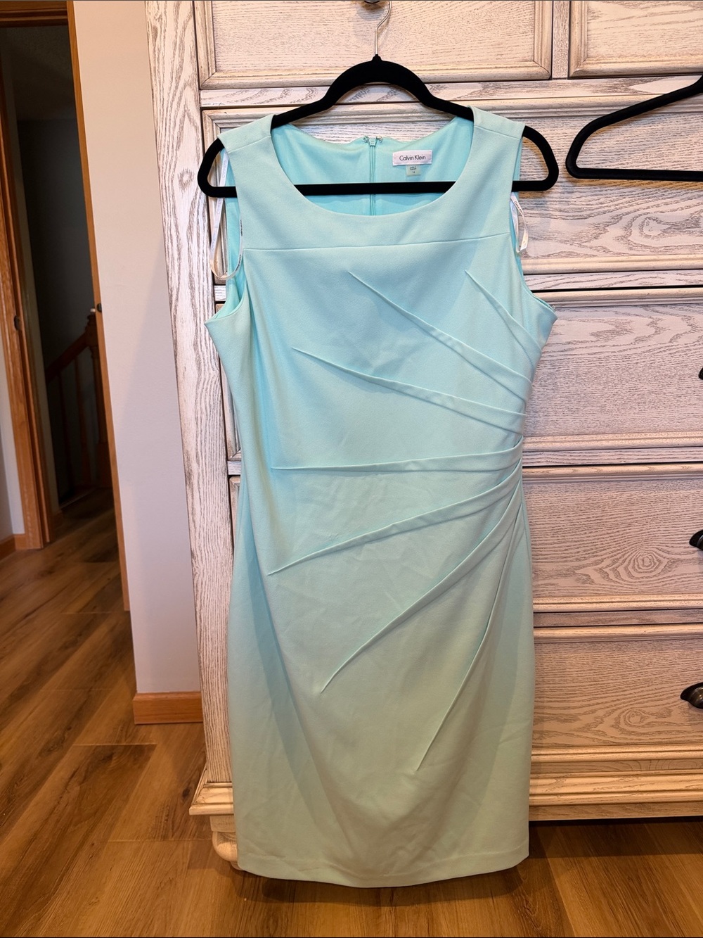Calvin Klein Light Mint Sheath Dress